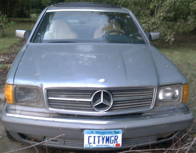1983 Gray Mercedes-Benz 500-Series Coupe