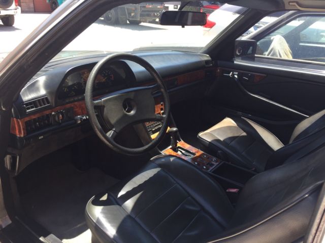 1983 Gray Mercedes-Benz 500-Series Coupe