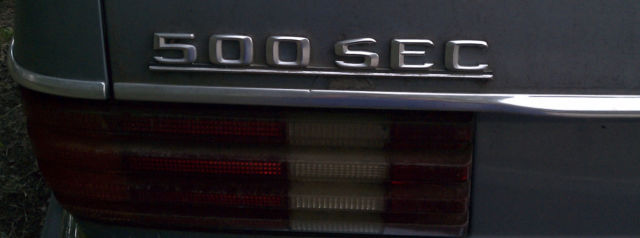 1983 Gray Mercedes-Benz 500-Series Coupe