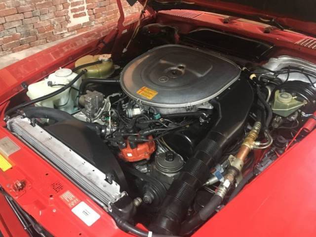 1989 Signal Red Mercedes-Benz SL-Class Convertible