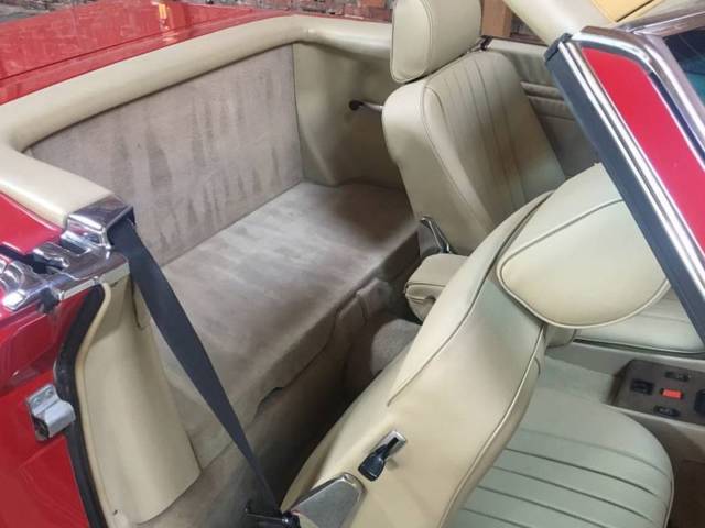 1989 Signal Red Mercedes-Benz SL-Class Convertible