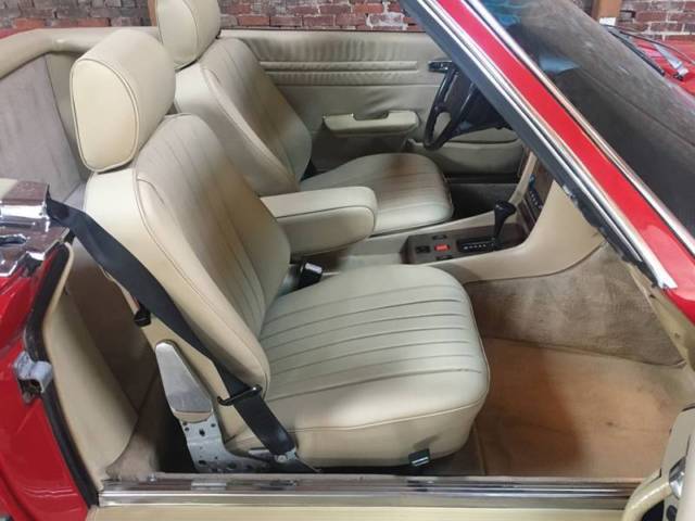 1989 Signal Red Mercedes-Benz SL-Class Convertible