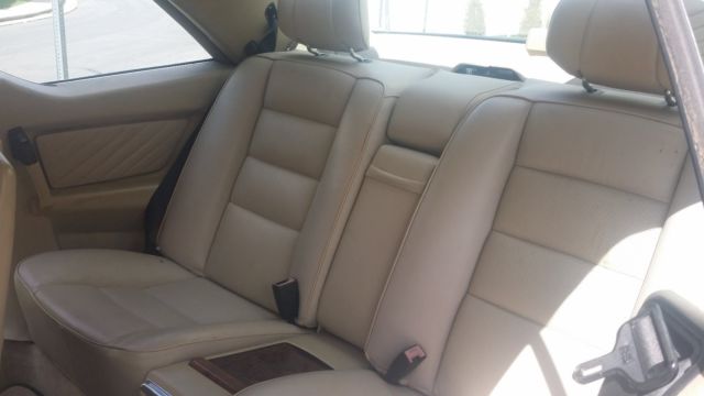 1990 Black Mercedes-Benz S-Class Coupe