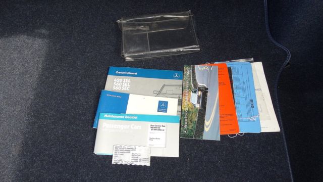 1986 Silver Blue Mercedes-Benz S-Class