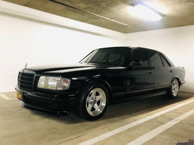1991 Black Mercedes-Benz S-Class