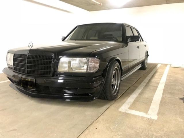 1991 Black Mercedes-Benz S-Class