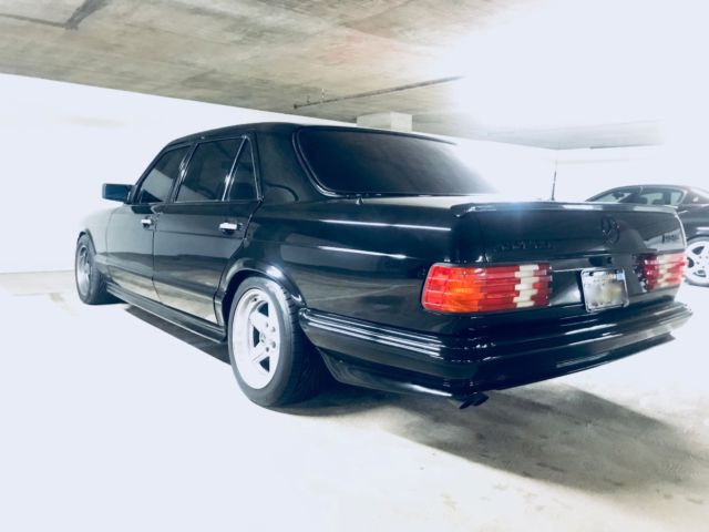 1991 Black Mercedes-Benz S-Class