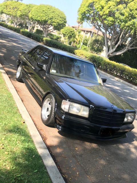 1991 Black Mercedes-Benz S-Class