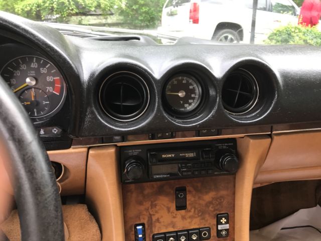 1988 Black Mercedes-Benz SL-Class Convertible