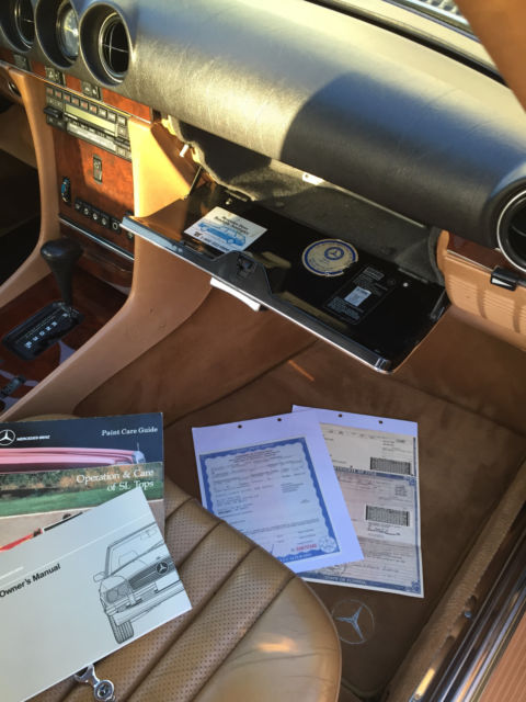 1989 Gray Mercedes-Benz SL-Class Convertible