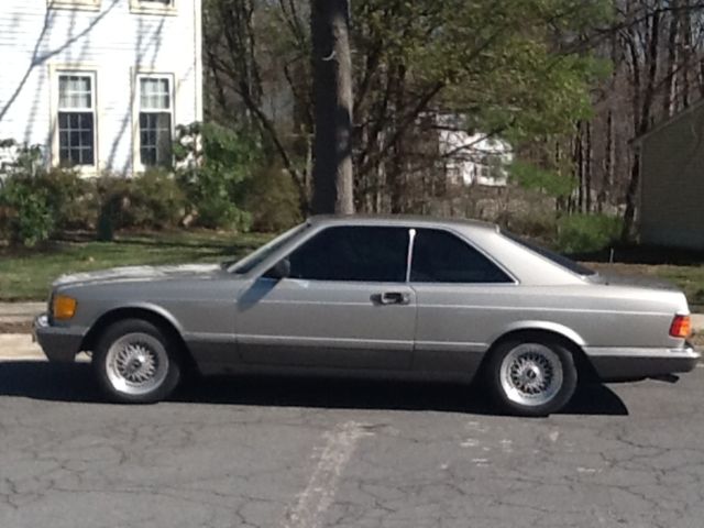 1991 Champagne  Mercedes-Benz 500-Series 2 Coupe