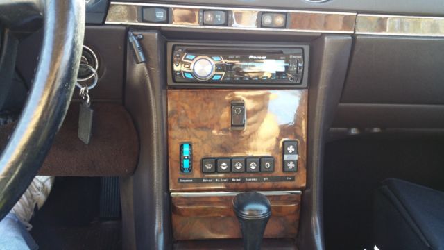 1988 Black Mercedes-Benz SL-Class Convertible