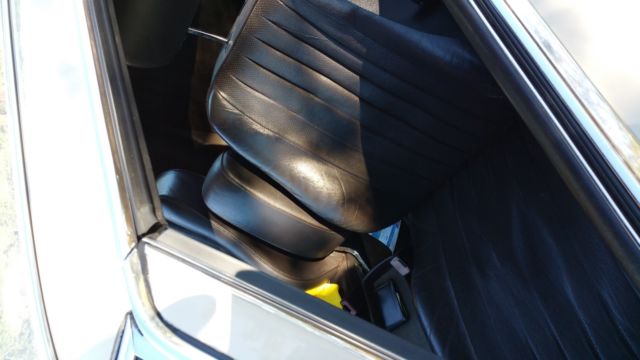 1988 Black Mercedes-Benz SL-Class Convertible