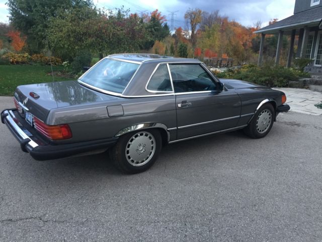 1989 Grey Mercedes-Benz SL-Class