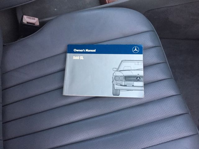 1989 Grey Mercedes-Benz SL-Class