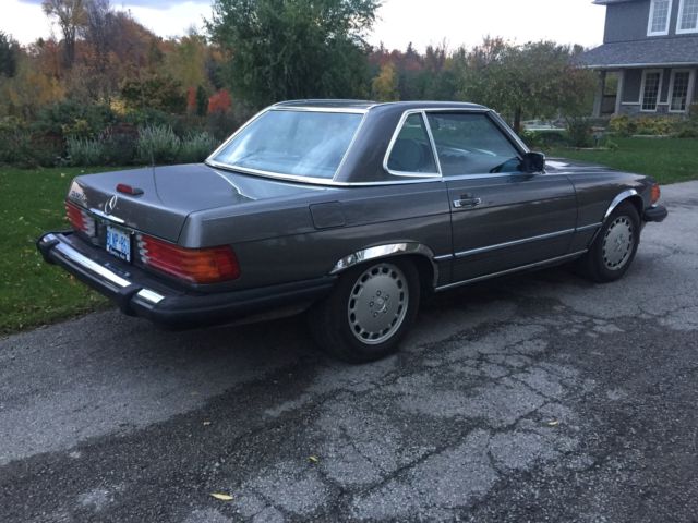1989 Grey Mercedes-Benz SL-Class