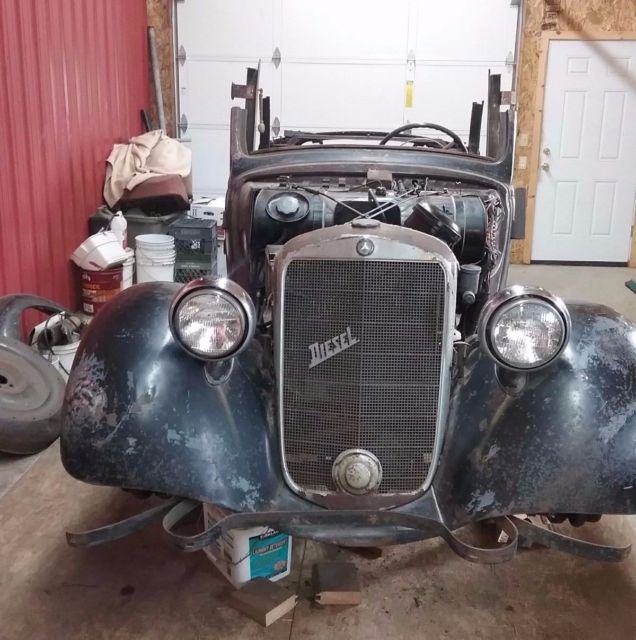 1950 Black Mercedes-Benz 170Da 4 door