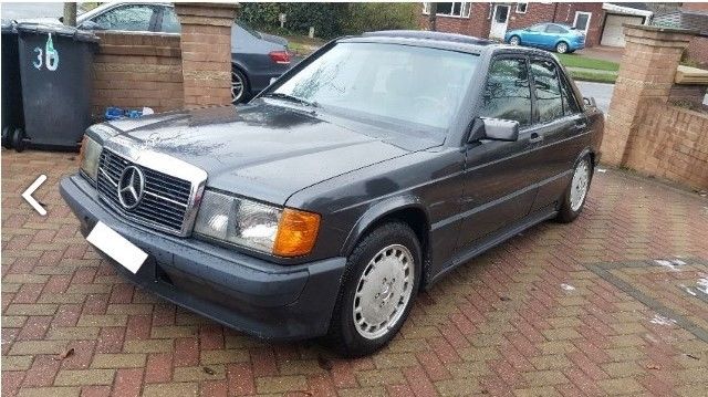 1980 black Mercedes-Benz 190-Series Sedan