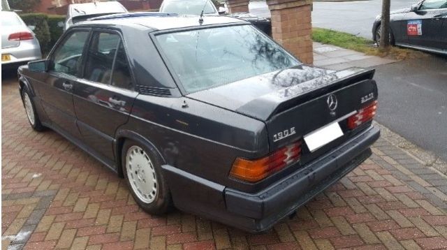1980 black Mercedes-Benz 190-Series Sedan