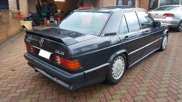 1980 black Mercedes-Benz 190-Series Sedan