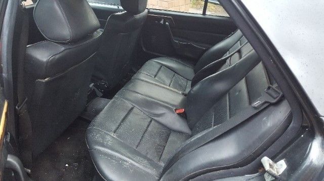 1980 black Mercedes-Benz 190-Series Sedan