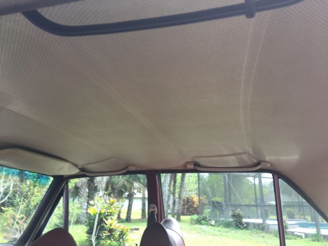 1969 Red Mercedes-Benz 200-Series Sedan