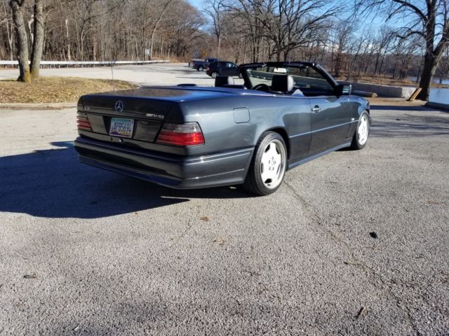 1993 Gray Mercedes-Benz E-Class Convertible
