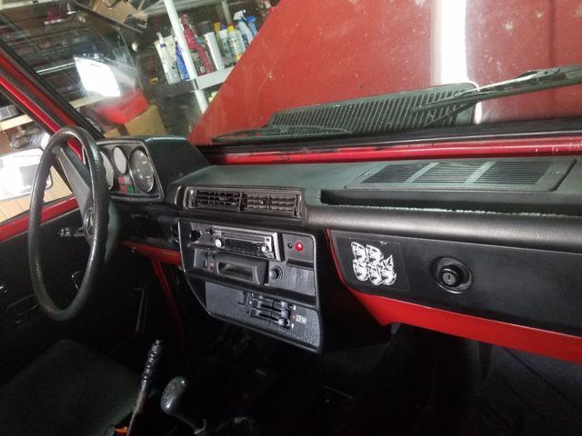 1980 Red Mercedes-Benz G-Class Convertible