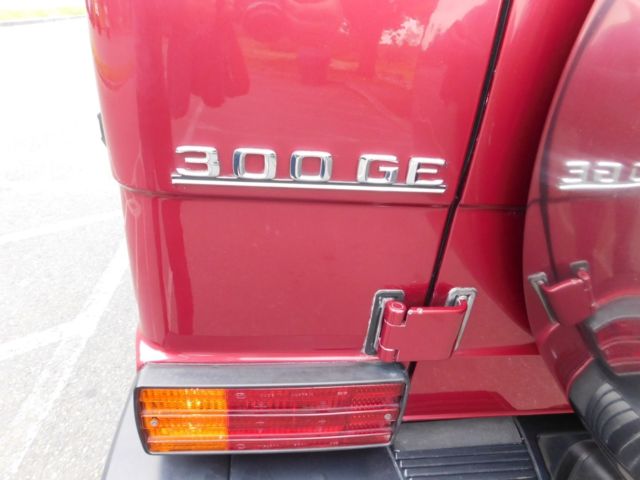 1992 Red Mercedes-Benz G-Class SUV