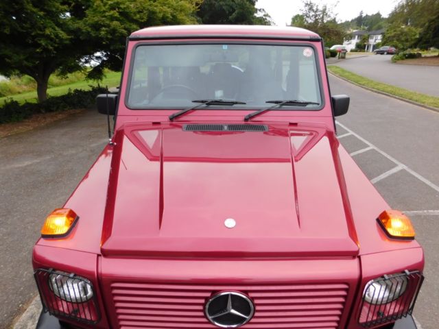 1992 Red Mercedes-Benz G-Class SUV