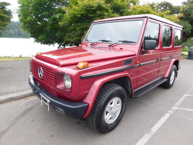 1992 Red Mercedes-Benz G-Class SUV