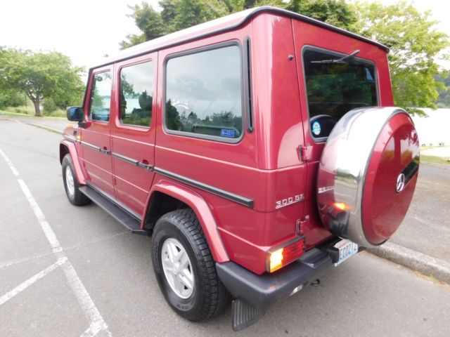 1992 Red Mercedes-Benz G-Class SUV