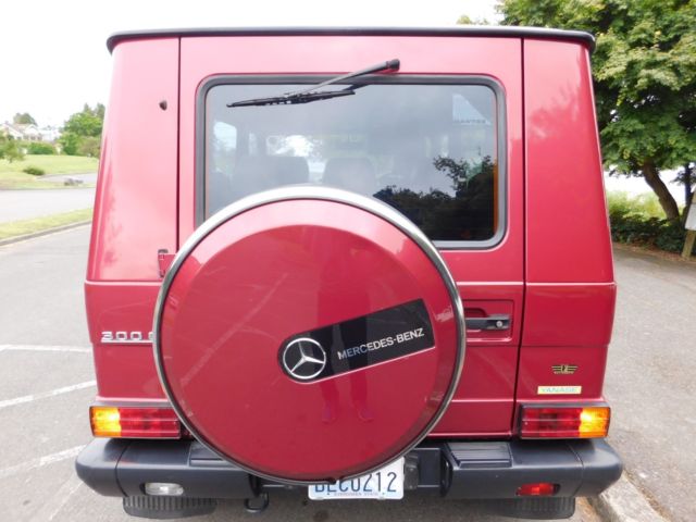 1992 Red Mercedes-Benz G-Class SUV