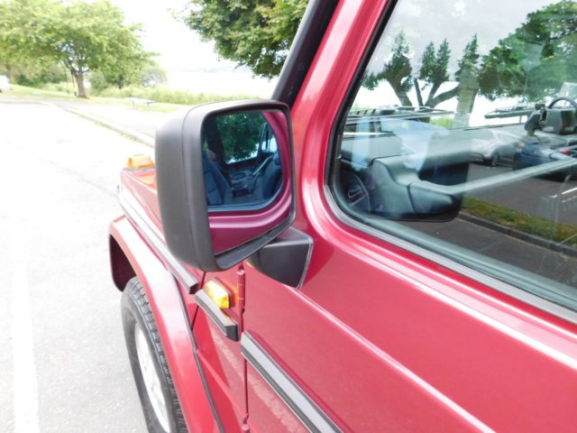 1992 Red Mercedes-Benz G-Class SUV