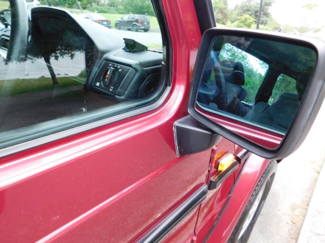 1992 Red Mercedes-Benz G-Class SUV