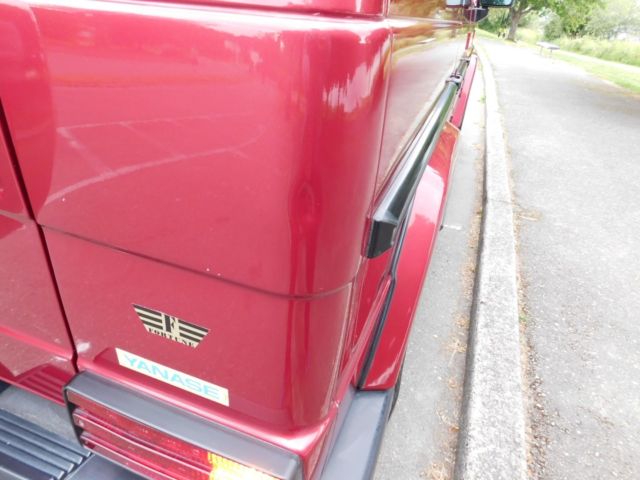 1992 Red Mercedes-Benz G-Class SUV