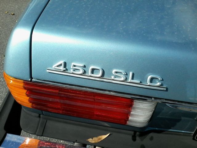 1980 Silver Mercedes-Benz SLC Coupe