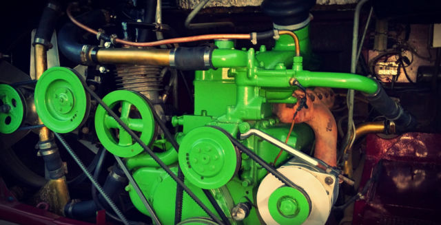 1973 Burgundy Mercedes-Benz O302 Coach