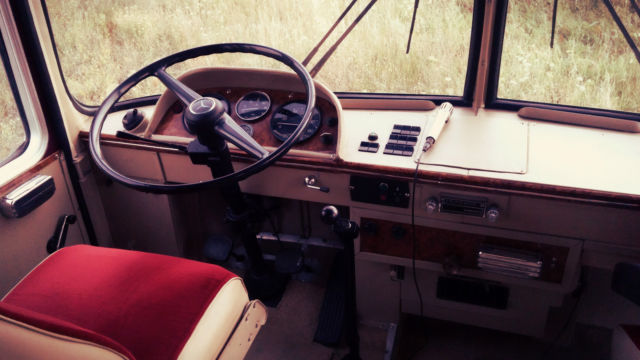 1973 Burgundy Mercedes-Benz O302 Coach
