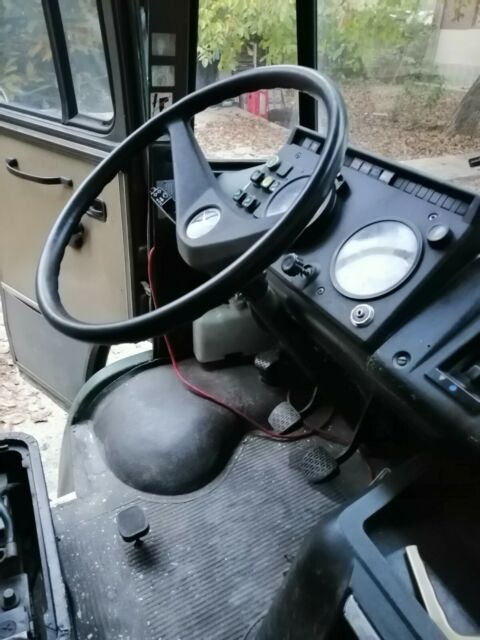 1985 Green Mercedes-Benz O 309 Extended Passenger Van