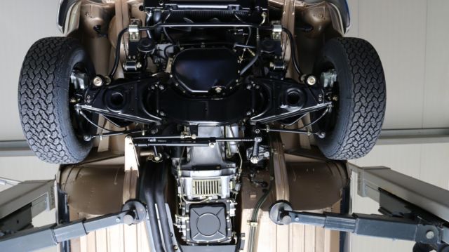 1970 Gold Mercedes-Benz SL-Class Convertible