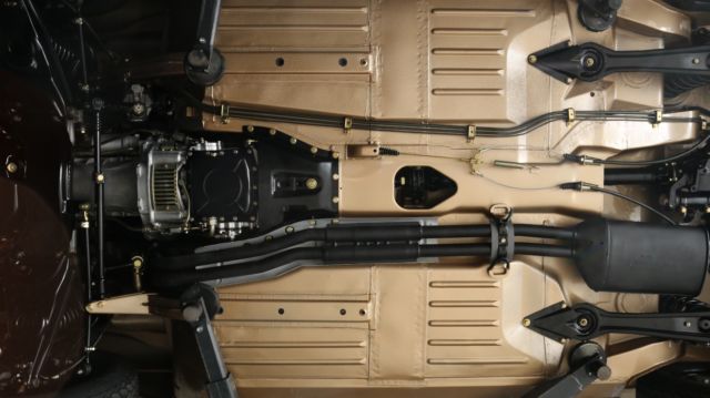 1970 Gold Mercedes-Benz SL-Class Convertible