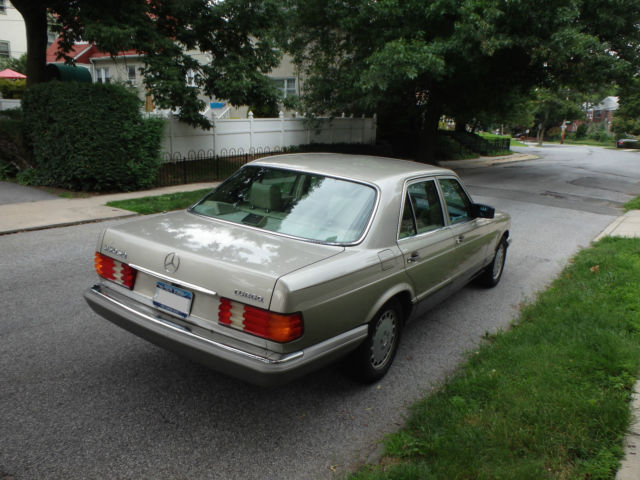 1991 Tan (Smoke Silver, the offical MB color) Mercedes-Benz 300-Series