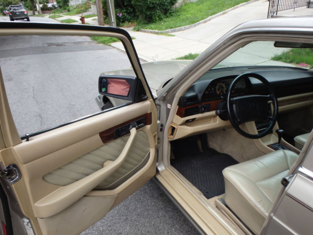 1991 Tan (Smoke Silver, the offical MB color) Mercedes-Benz 300-Series