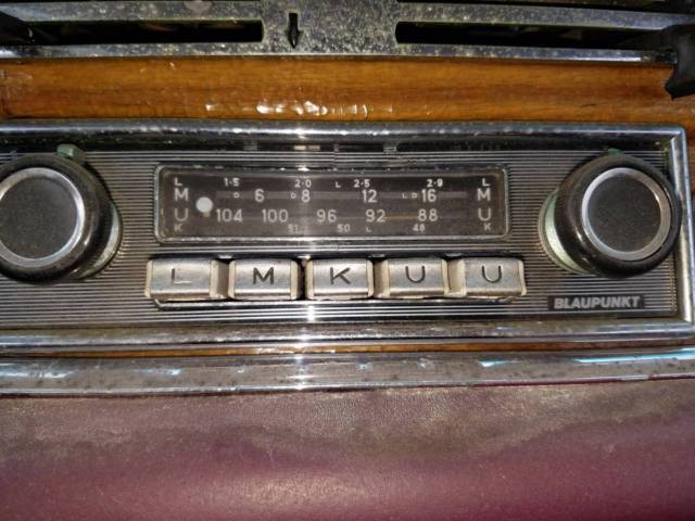 1966 White Mercedes-Benz S-Class Coupe