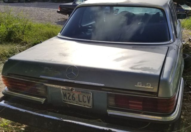 1979 Blue Mercedes-Benz 400-Series Sedan