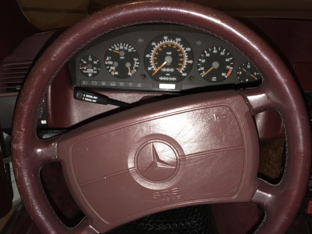 1991 WHIT Mercedes-Benz SL-Class Convertible