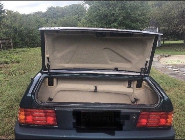 1994 Green Mercedes-Benz SL-Class Convertible