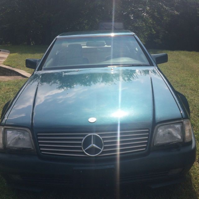 1994 Green Mercedes-Benz SL-Class Convertible
