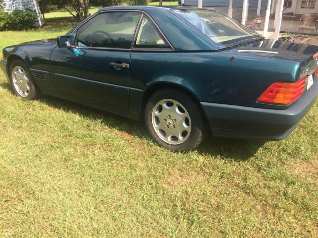 1994 Green Mercedes-Benz SL-Class Convertible